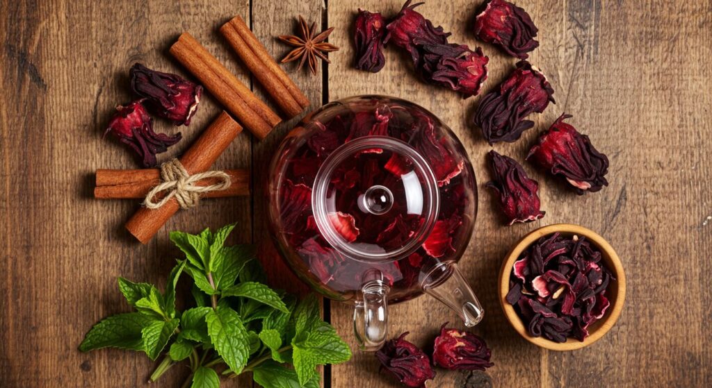Hibiscus tea acts like a natural ACE inhibitor, relaxing blood vessels and dropping BP fast.