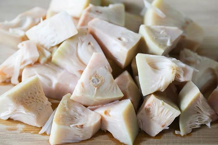 Jackfruit as plant based meat alternative